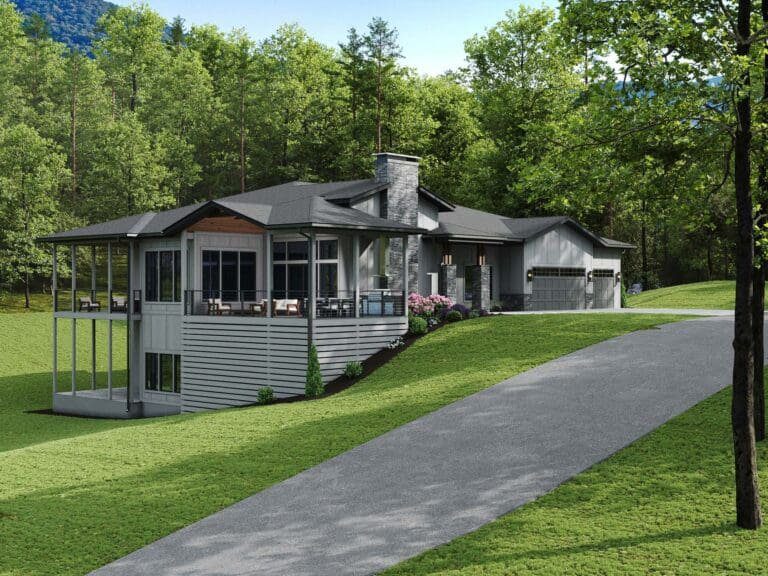 4 Venetian Dr. Big Hills Construction Custom Home Builder in Asheville, North Carolina