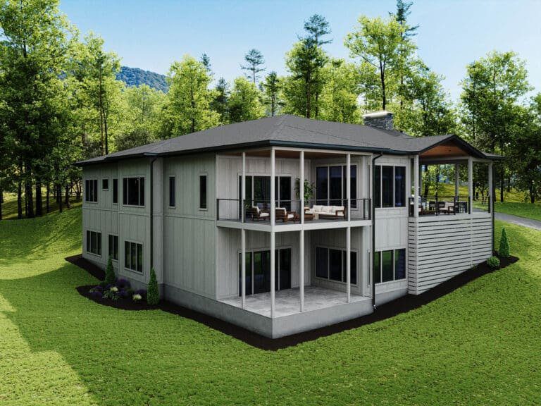 4 Venetian Dr. Big Hills Construction Custom Home Builder in Asheville, North Carolina