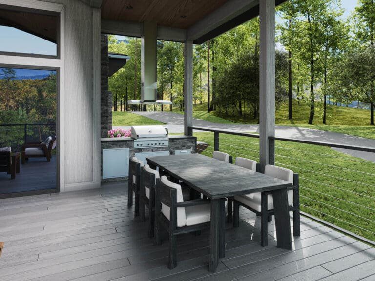 4 Venetian Dr. Big Hills Construction Custom Home Builder in Asheville, North Carolina