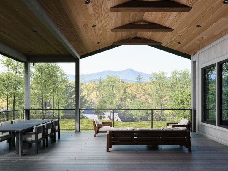 4 Venetian Dr. Big Hills Construction Custom Home Builder in Asheville, North Carolina