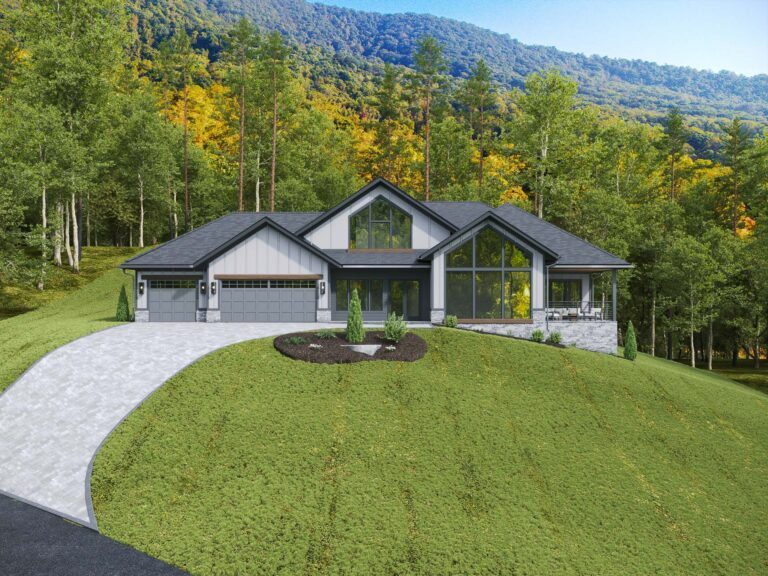 15 Venetian Dr. Big Hills Construction Custom Home Builder in Asheville, North Carolina
