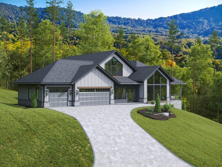 15 Venetian Dr. Big Hills Construction Custom Home Builder in Asheville, North Carolina