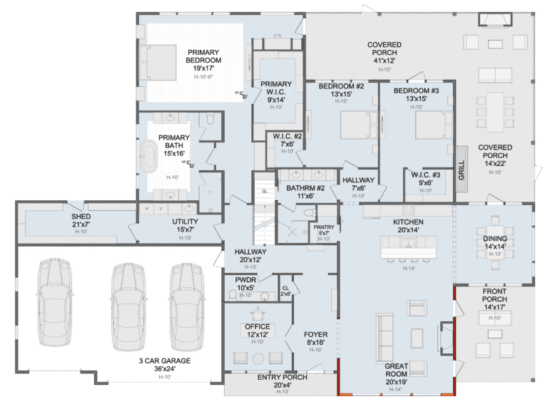 15 Venetian Dr. Big Hills Construction Custom Home Builder in Asheville, North Carolina